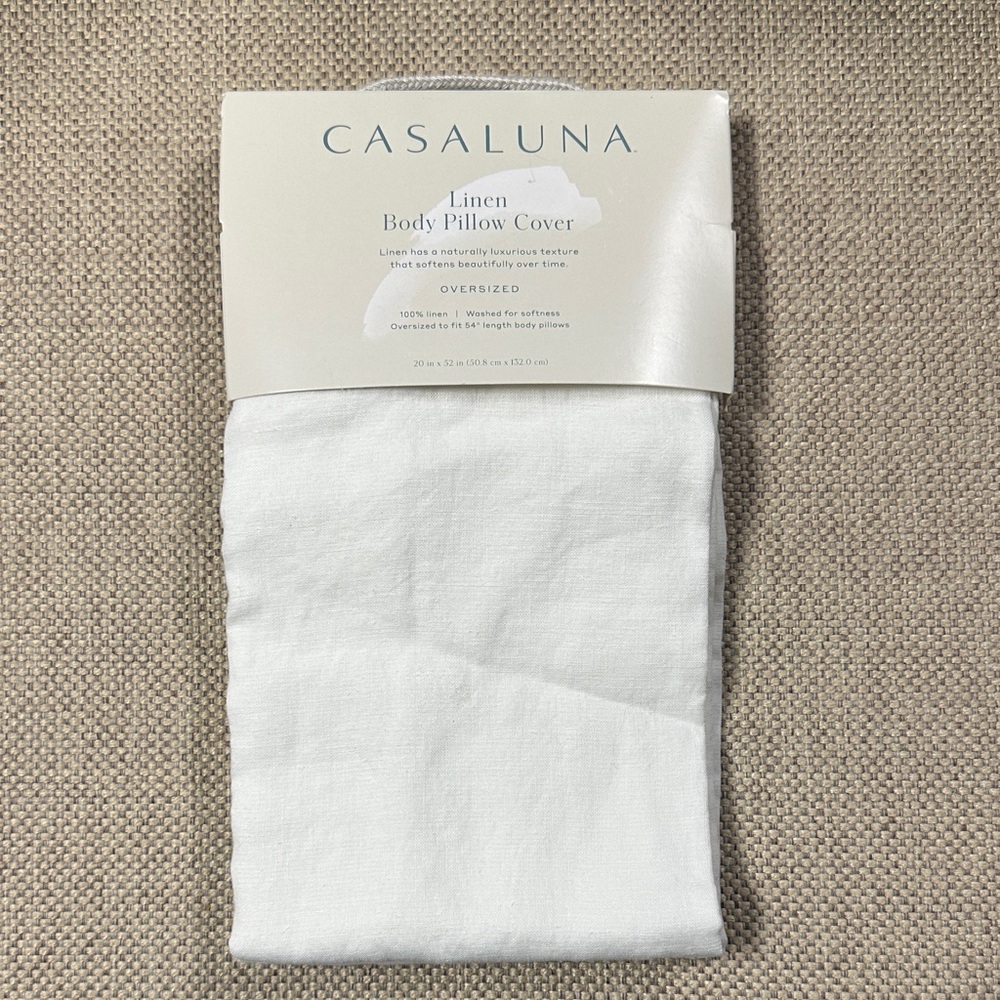 Casaluna Linen Body Pillow Cover